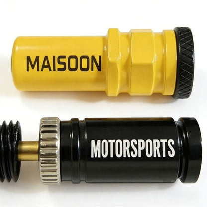 4X4 Tyre Deflator Automatic Valve Stems Adjustable Tyre Pressure Off-Road Tyre - Yellow - Size 2 sets-8pcs