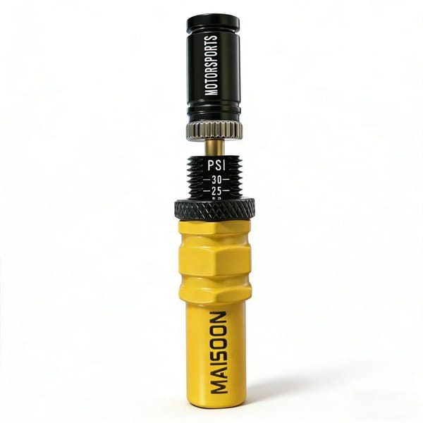 4X4 Tyre Deflator Automatic Valve Stems Adjustable Tyre Pressure Off-Road Tyre - Yellow - Size 2 sets-8pcs