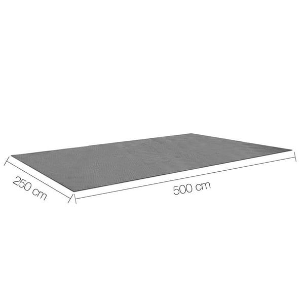 Annex Matting 5x2.5M Weisshorn 600GSM Floor Mats Hollow Design Mesh Caravan