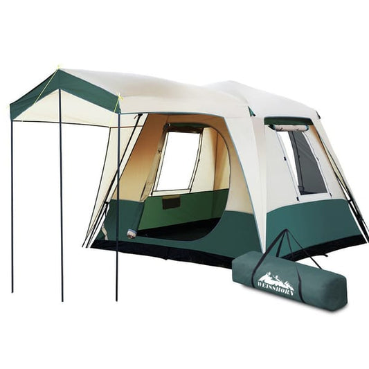 Instant Up Camping Tent 4 Person Pop up Tents Family Hiking Dome Camp Weisshorn