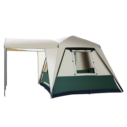 Instant Up Camping Tent 4 Person Pop up Tents Family Hiking Dome Camp Weisshorn