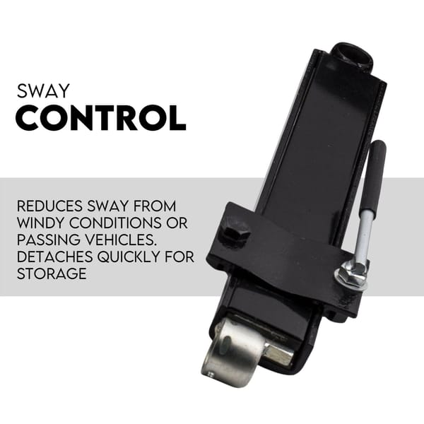 Weight Distribution Hitch System Load Leveller Caravan Anti Sway Bars 800Lb/362.8kg