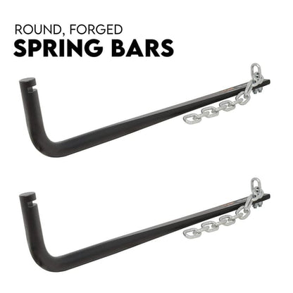 Weight Distribution Hitch System Load Leveller Caravan Anti Sway Bars 800Lb/362.8kg